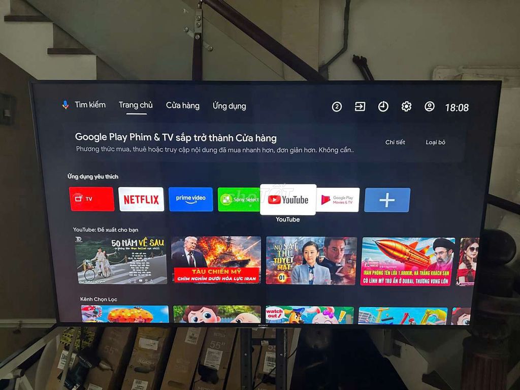 Smart Tivi Sony 75 inch siêu khủng màn 120Hz . Mua bán Tivi, Âm thanh tại Quận 7 Tp Hồ Chí Minh được đăng bởi Hoàng Long Tivi  hình 1
