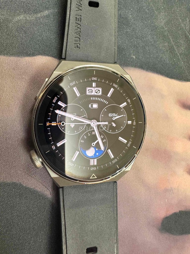 Huawei Watch GT 3 Pro Đen. Mua bán Thiết bị đeo thông minh tại Quận Thanh Xuân Hà Nội được đăng bởi tuấn bá hình 1