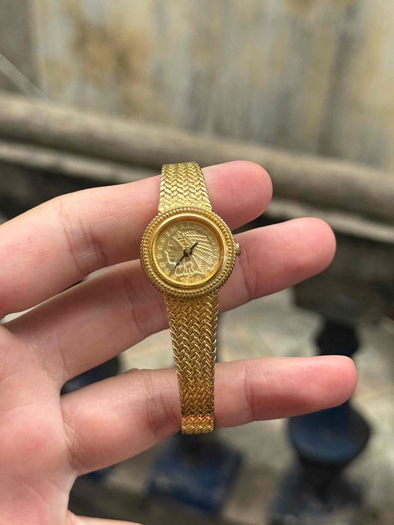 Đồng hồ đeo tay nữ mặt Xu. Mua bán Đồng hồ tại Quận Ngô Quyền Hải Phòng được đăng bởi linh hình 1