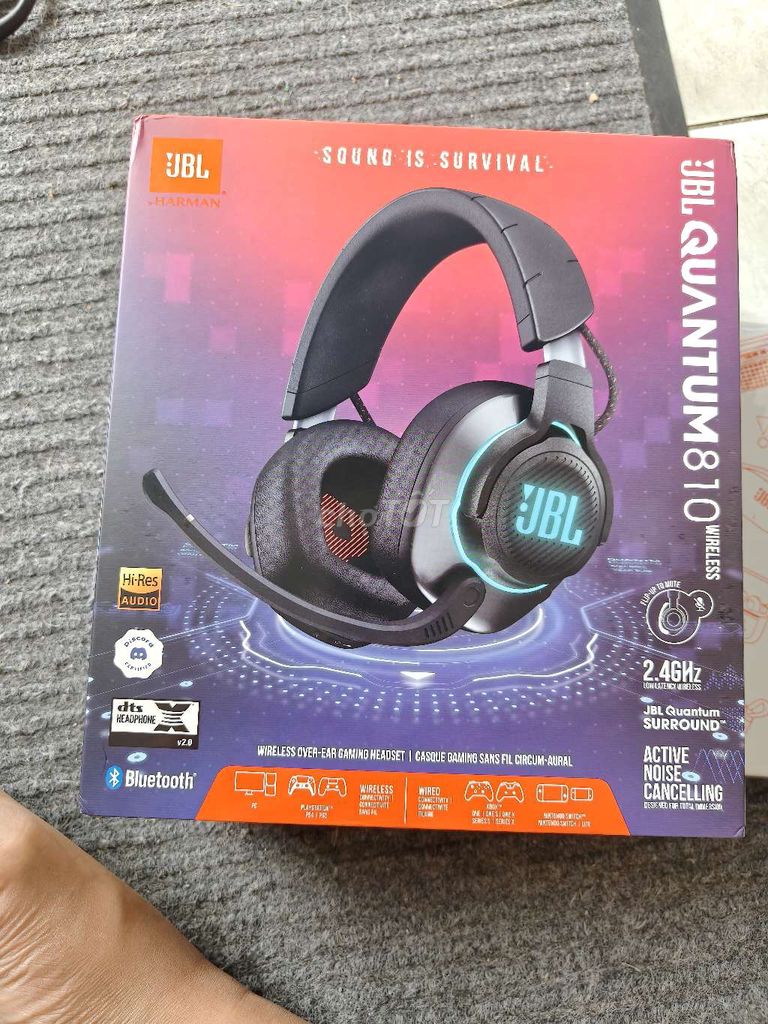 tai nghe JBL Quantum 810 Wireless ( like new). Mua bán Tivi, Âm thanh tại Thành phố Thủ Đức Tp Hồ Chí Minh được đăng bởi Kuro Chan hình 2