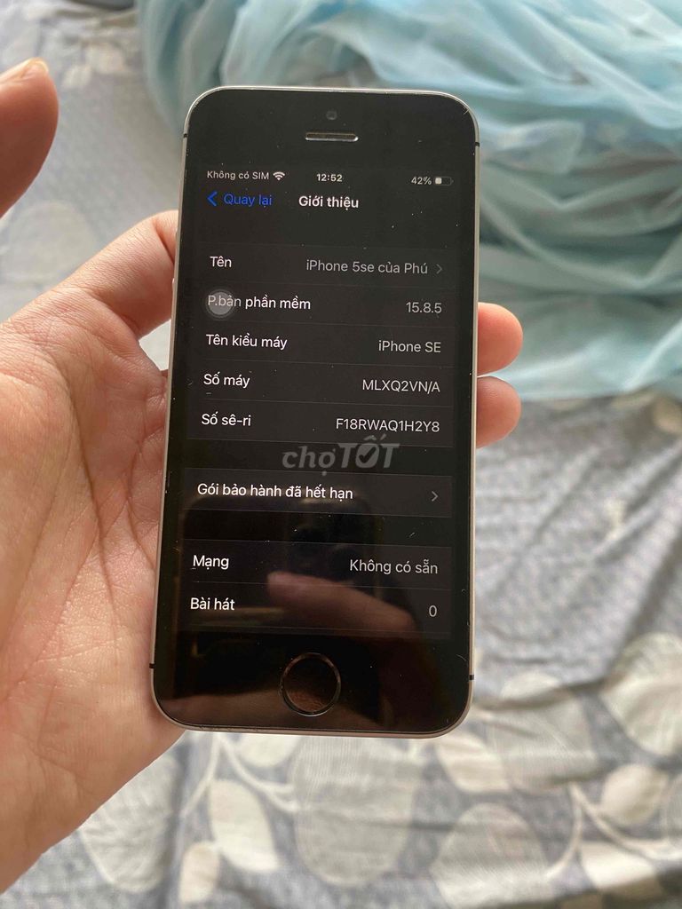 iphone 5se 64gb VNA. Mua bán Điện thoại tại Thành phố Thủ Đức Tp Hồ Chí Minh được đăng bởi Phú  hình 1