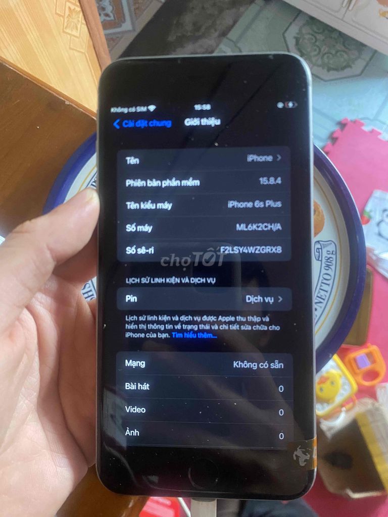 iPhone 6s Plus 128GB Đen Đã dùng. Mua bán Điện thoại tại Huyện Gia Lâm Hà Nội được đăng bởi Nam Nguyen hình 1