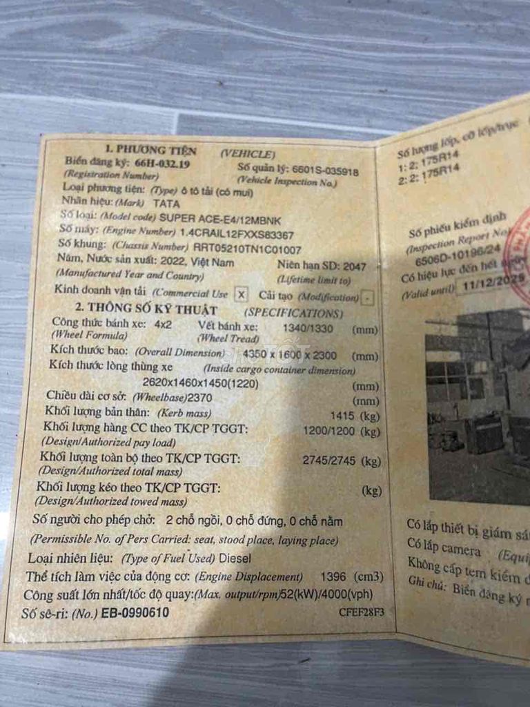 xe còn hoạt động tốt e cần đỏi xe lớn. Mua bán Xe tải, xe ben tại Huyện Tháp Mười Đồng Tháp được đăng bởi Đăng Hoang hình 6