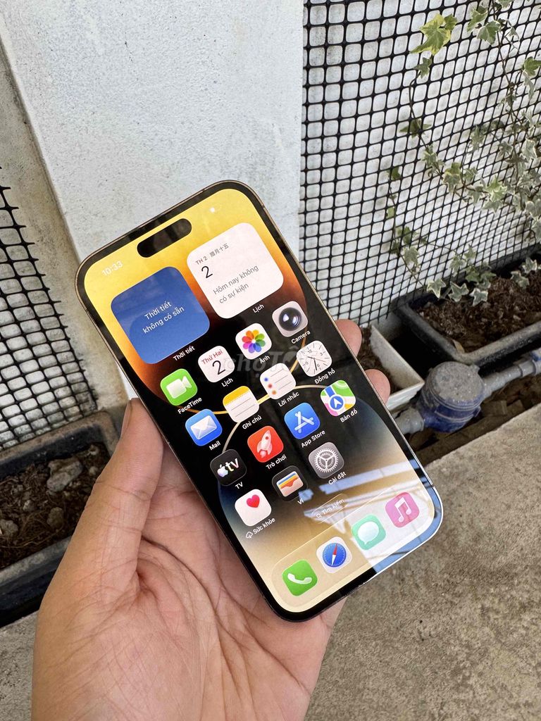 Iphone 14Pro 128gb Gold Qt đẹp 99% Zin Áp🍏. Mua bán Điện thoại tại Thành phố Sa Đéc Đồng Tháp được đăng bởi Tâm hình 1