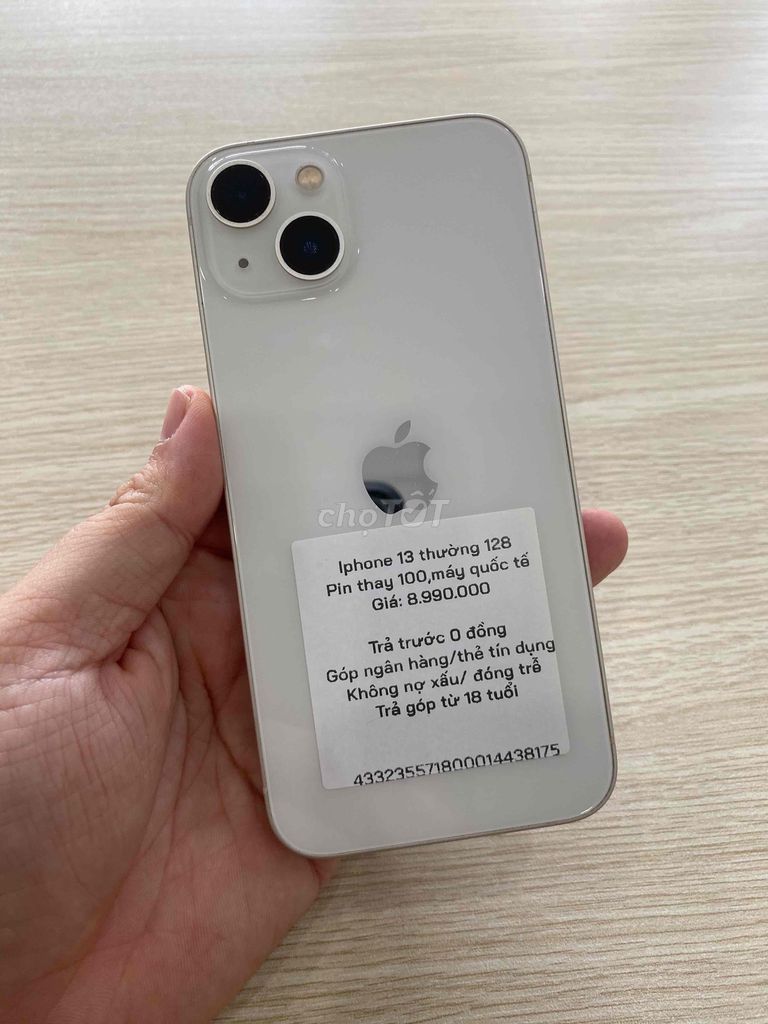 iphone 13 thường 128GB. Mua bán Điện thoại tại Thành phố Long Xuyên An Giang được đăng bởi Khoa Knmobile An Giang hình 2