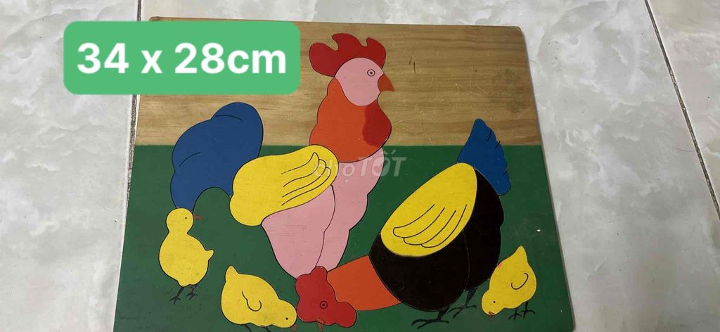 Thanh lý đồ chơi xếp gỗ cho bé