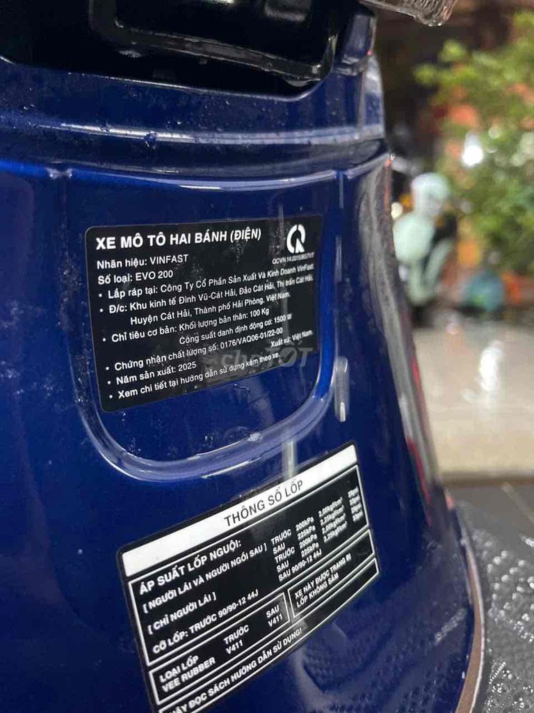 Xe máy điện VinFast EVO 200 2025 Xanh bstp sỉu đep
