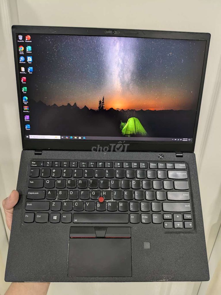Lenovo Thinkpad X1 Carbon Gen 6 14" HD i5 8GB 128G. Mua bán Laptop tại Huyện Bình Chánh Tp Hồ Chí Minh được đăng bởi Minh Hiền hình 1