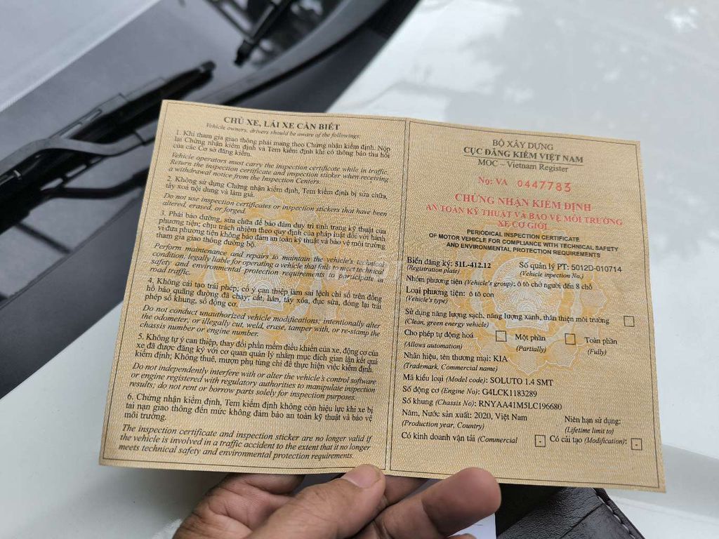 2020 1.4 MT Deluxe - 56000 km. Mua bán Ô tô tại Thành phố Thủ Đức Tp Hồ Chí Minh được đăng bởi văn lộc trần hình 18