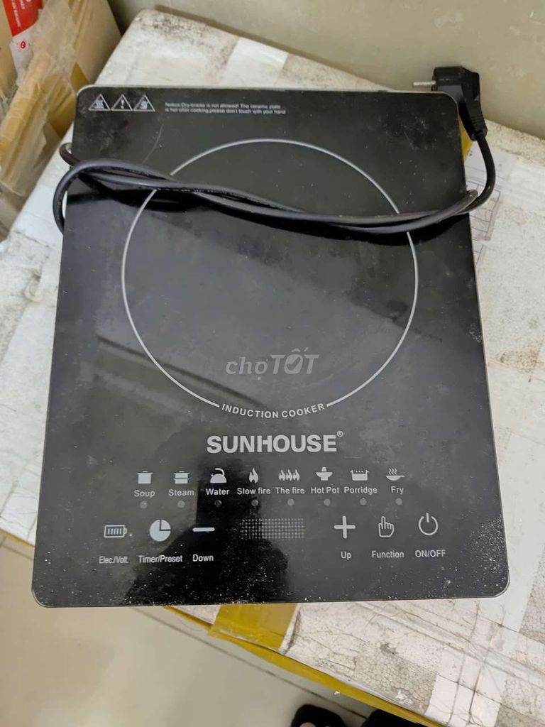 Bếp từ SUNHOUSE Induction Cooker. Mua bán Bếp, lò, đồ điện nhà bếp tại Quận Bình Tân Tp Hồ Chí Minh được đăng bởi Kim Lân hình 1