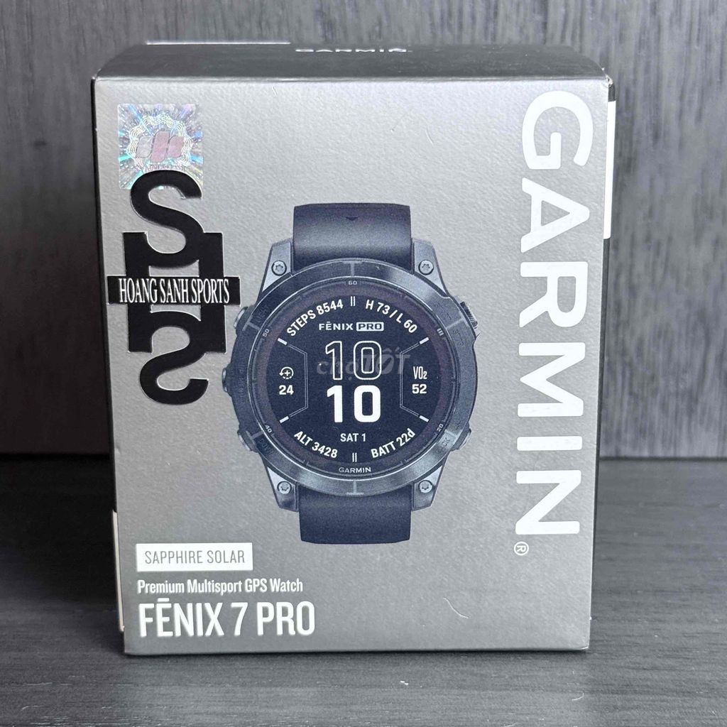 GARMIN FENIX 7 PRO SAPPHIRE SOLAR CHÍNH HÃNG NEW