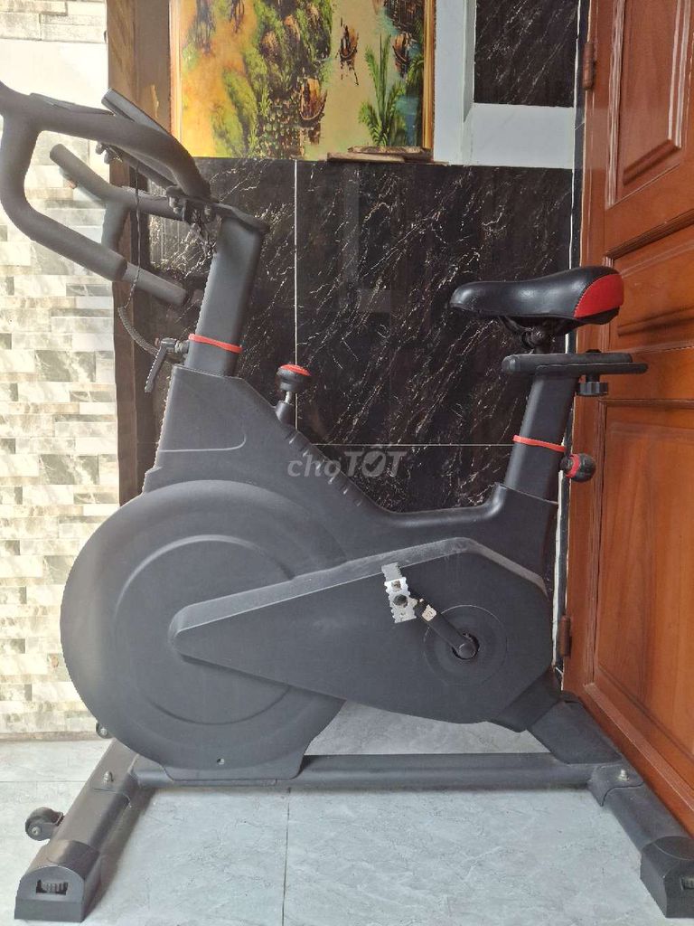 Xe đạp tập thể dục Đen, Đỏ. Mua bán Đồ thể thao, Dã ngoại tại Thành phố Thuận An Bình Dương được đăng bởi LÊ XUÂN ĐỘ hình 1