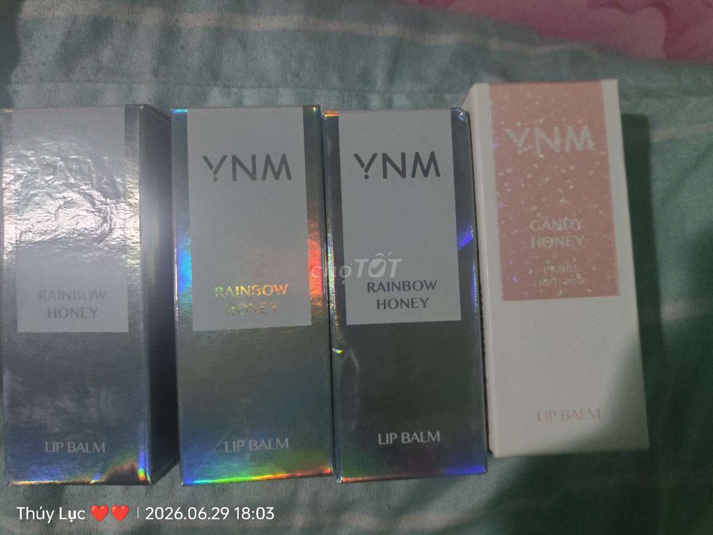 Son dưỡng YNM Rainbow Honey Nữ Úc. Mua bán Phụ kiện thời trang khác tại Thành phố Mỹ Tho Tiền Giang được đăng bởi Thuy hình 1