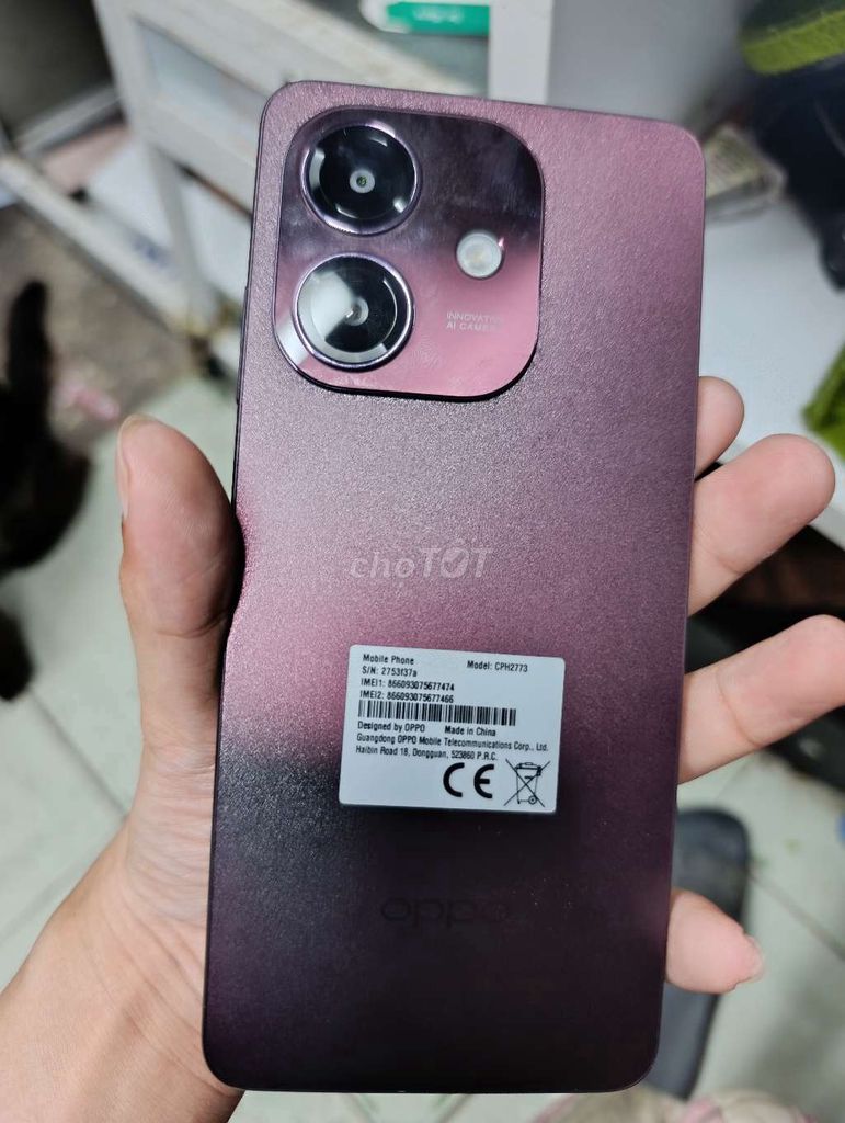 Oppo A5i 6GB/128GB Tím. Mua bán Điện thoại tại Thành phố Biên Hòa Đồng Nai được đăng bởi Hoàng Phạm hình 1