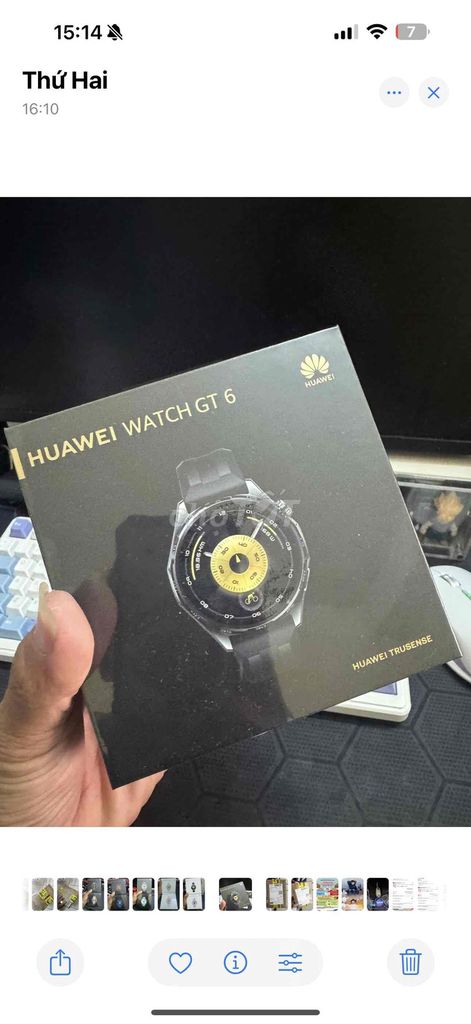 Huawei GT6  hàng mới nguyên seal. Mua bán Thiết bị đeo thông minh tại Quận Cẩm Lệ Đà Nẵng được đăng bởi Huawei Chính Hãng Đà Nẵng zz Mua và Bán Đồng Hồ Mới Cũ zz  hình 1
