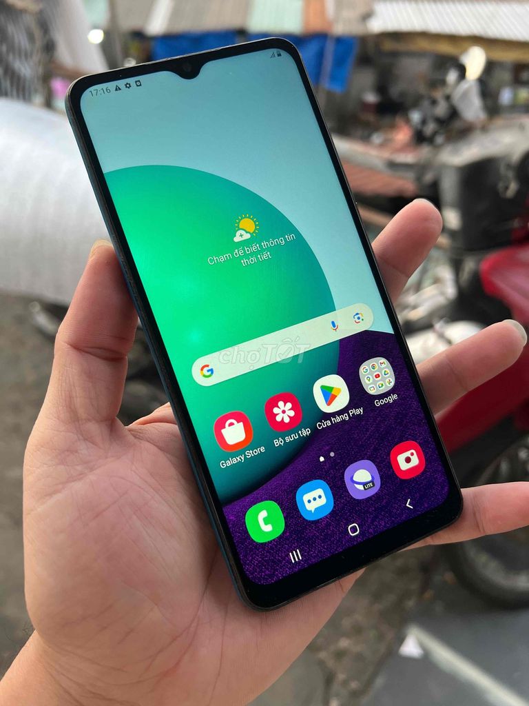 Samsung galaxy A02 màn hình 6.5in HD, Pin 5000. Mua bán Điện thoại tại Quận Tân Phú Tp Hồ Chí Minh được đăng bởi lâm hình 1