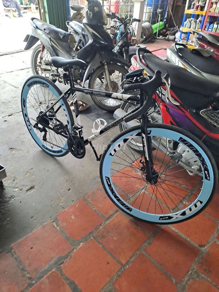 Xe đạp thể thao YUNZHI Đen, Xanh dương. Mua bán Xe đạp tại Huyện Châu Thành Đồng Tháp được đăng bởi Châu Pháp hình 2
