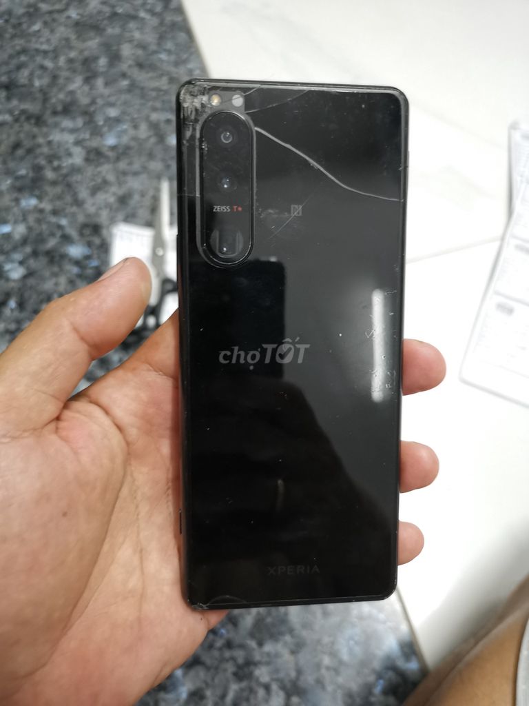Sony Xperia 5 Mark III Đen sọc màn hư wifi. Mua bán Điện thoại tại Huyện Trảng Bàng Tây Ninh được đăng bởi Tri hình 1