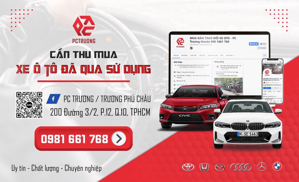 EM CẦN MUA XE: CITY- CIVIC - HRV- CRV- CAMRY. Mua bán Ô tô tại Quận 10 Tp Hồ Chí Minh được đăng bởi PC Trương hình 1