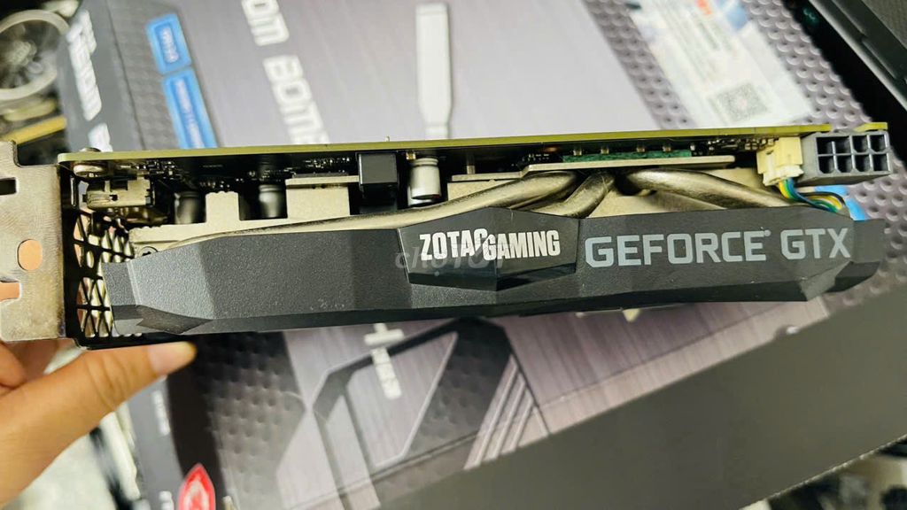 Card đồ họa ZOTAC GTX 1660 SUPER. Mua bán Linh kiện (RAM, Card...) tại Quận Tân Bình Tp Hồ Chí Minh được đăng bởi Thu Hiền hình 1