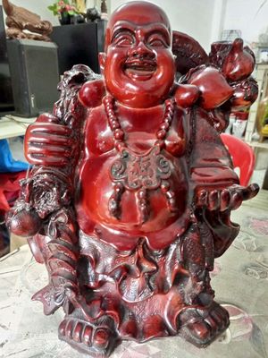 Cụ di lạc vác cành đào. Mua bán Cây cảnh, đồ trang trí tại Quận Tân Phú Tp Hồ Chí Minh được đăng bởi Hoà Nguyễn