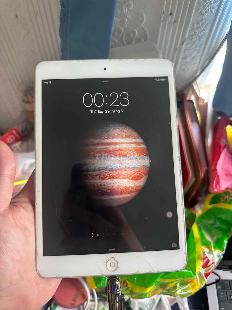 Apple iPad Mini Trắng. Mua bán Máy tính bảng tại Quận Thanh Khê Đà Nẵng được đăng bởi Đinh Phúc hình 1