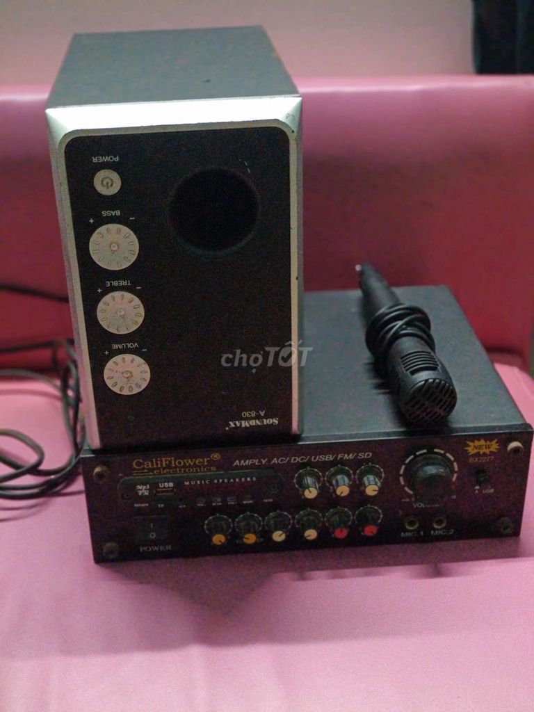 Bán amply karaoke Califlower BX2277 Đen. Mua bán Tivi, Âm thanh tại Quận Tân Phú Tp Hồ Chí Minh được đăng bởi huỳnh gia hình 1