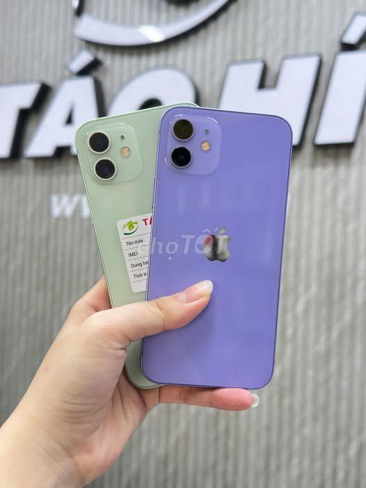 Apple iPhone 12 Tím, Xanh lá. Mua bán Điện thoại tại Quận 5 Tp Hồ Chí Minh được đăng bởi Hội Đồ Điện Tử hình 1