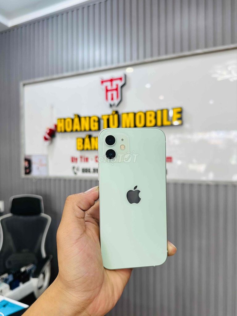 iPhone 12 Quốc Tế 64GB Xanh. Mua bán Điện thoại tại Quận Liên Chiểu Đà Nẵng được đăng bởi Hoàng Tú MB hình 1