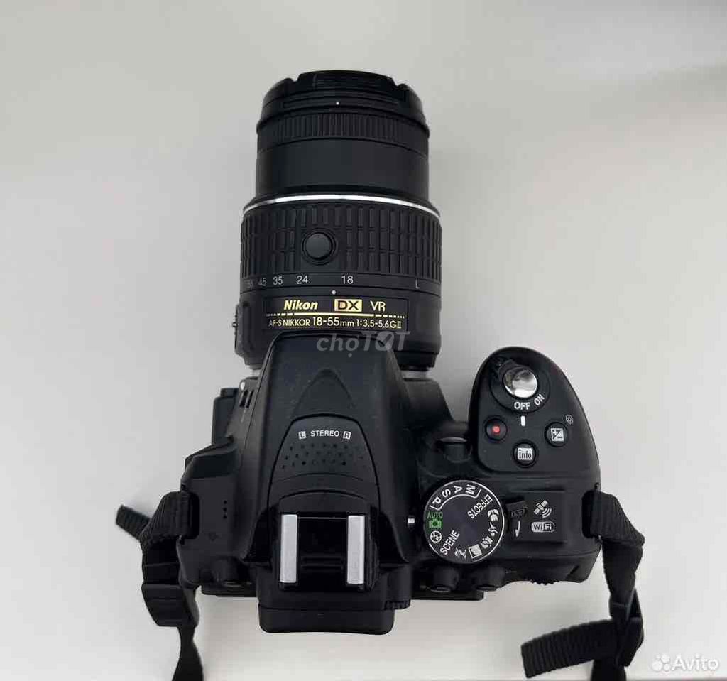 Nikon D5300 + Af-p Nikkor 18-55mm, mau den. Mua bán Máy ảnh, Máy quay tại Thành phố Vĩnh Yên Vĩnh Phúc được đăng bởi Arsen2 hình 1
