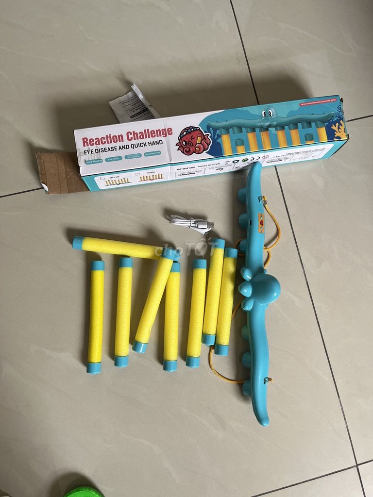 Đồ chơi phản xạ Xanh Vàng Thử thách phản xạ
