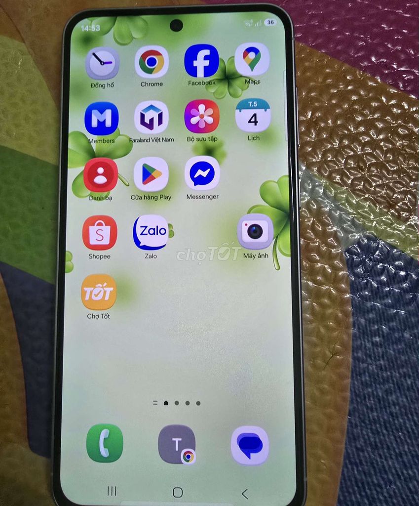 Samsung a56 bản Việt Nam 128g đẹp như mới,bao mượt. Mua bán Điện thoại tại Quận Hoàng Mai Hà Nội được đăng bởi Binh Minh hình 1