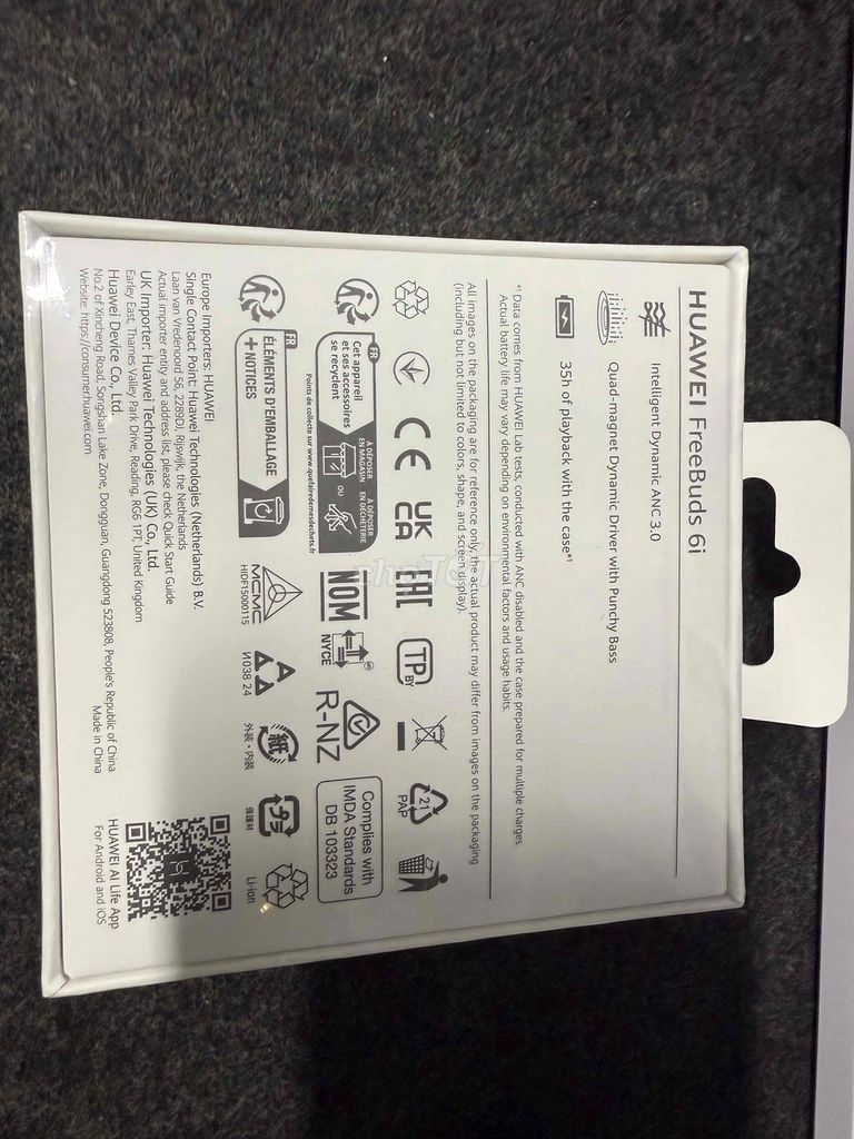 Tai nghe Huawei Freebuds 6i chống ồn. Mua bán Tivi, Âm thanh tại Thành phố Thủ Đức Tp Hồ Chí Minh được đăng bởi Nhu Nguyen hình 3