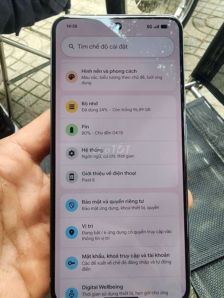 Google Pixel 8 Đen. Mua bán Điện thoại tại Huyện Đức Trọng Lâm Đồng được đăng bởi minh huy hình 1