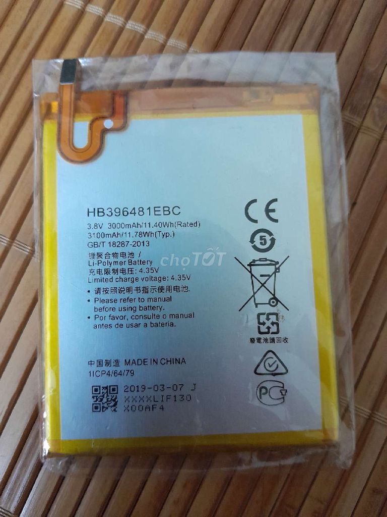 Thanh lí pin mới Huawei