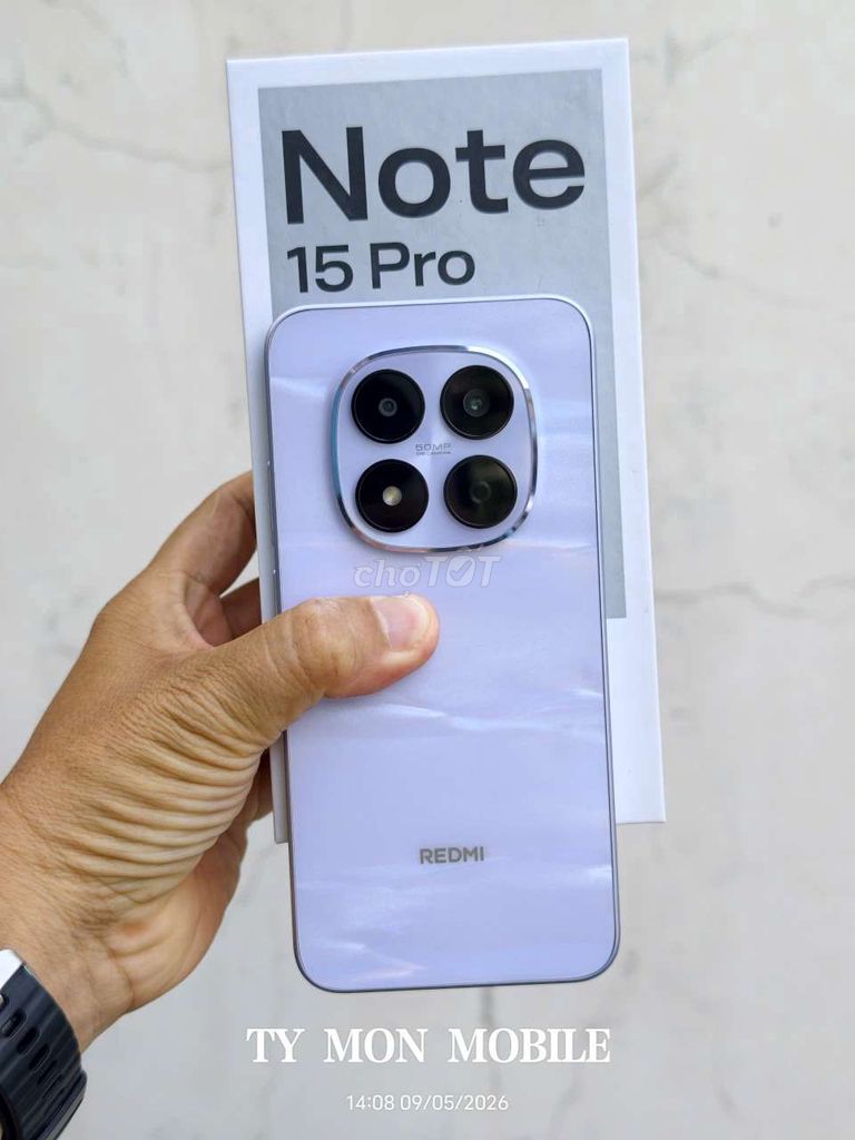 Xiaomi Redmi Note 15 Pro. Mua bán Điện thoại tại Quận 5 Tp Hồ Chí Minh được đăng bởi TY  MON MOBILE hình 1