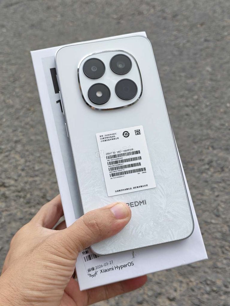 Xiaomi Redmi Note 15 Pro 5G Trắng. Mua bán Điện thoại tại Quận Bình Tân Tp Hồ Chí Minh được đăng bởi Phạm Vôn hình 1