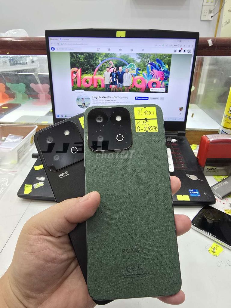 Honor X7C 8GB 256GB Xanh lá, Đen. Mua bán Điện thoại tại Thành phố Long Xuyên An Giang được đăng bởi Facebook Cầm Đồ Thúy Vân hình 1