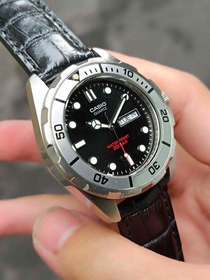 Đồng Hồ Casio Diver Watch Ef 200 Ss Quartz Mens