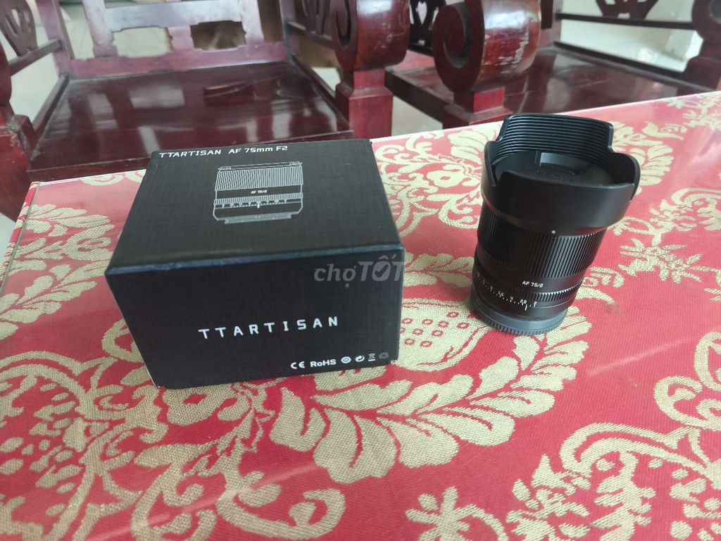 Ống kính TTartisan 75F2  Sony FE Đen. Mua bán Máy ảnh, Máy quay tại Quận Ninh Kiều Cần Thơ được đăng bởi Nguyễn Thanh hình 1