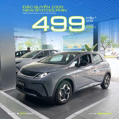 Xe điện BYD Dolphin màu Xám