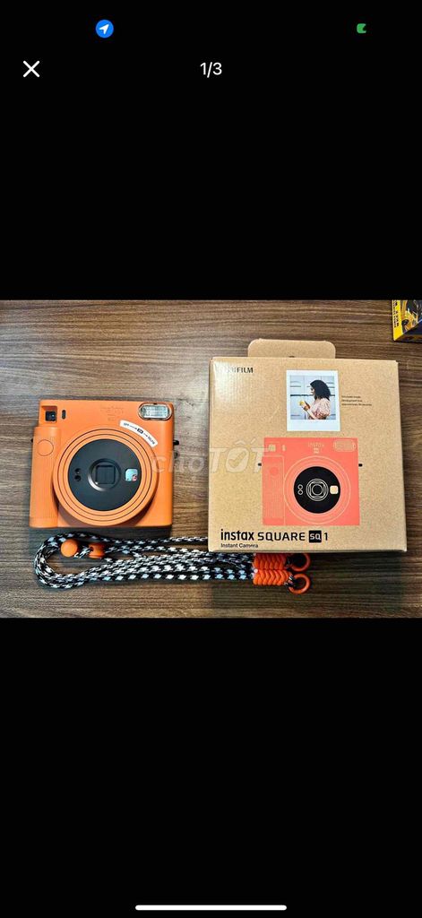 Máy ảnh Fujifilm Instax Square 1 Cam. Mua bán Máy ảnh, Máy quay tại Quận Hai Bà Trưng Hà Nội được đăng bởi Vũ Đình Tùng hình 1