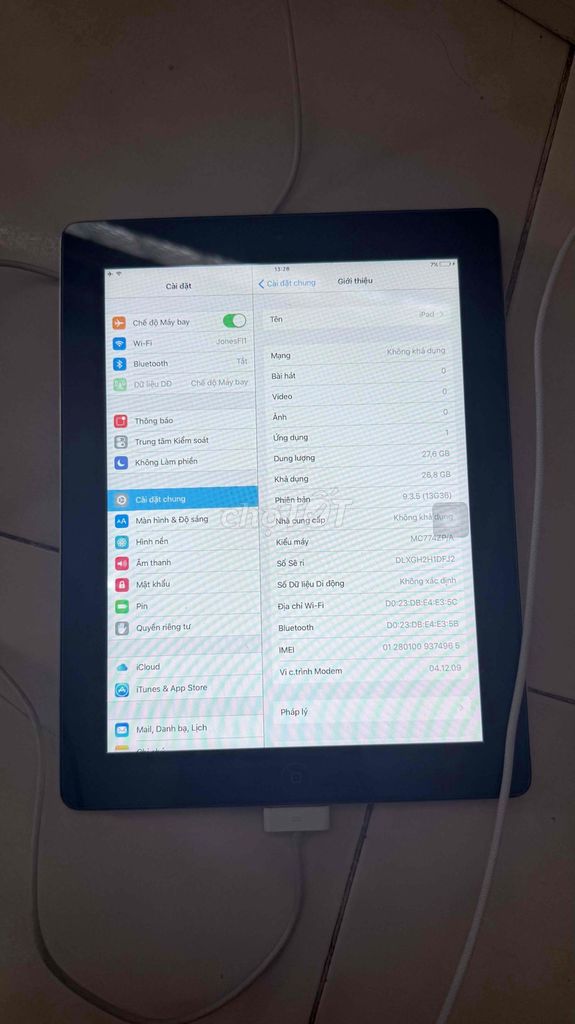 Apple iPad 3 32GB Bạc. Mua bán Máy tính bảng tại Quận Bình Thạnh Tp Hồ Chí Minh được đăng bởi Trung Nguyễn hình 1