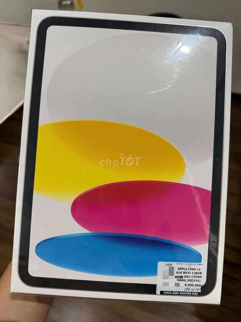 Apple iPad 11 128GB Bạc (New). Mua bán Máy tính bảng tại Huyện Trần Văn Thời Cà Mau được đăng bởi Huỳnh Minh Cảnh hình 1
