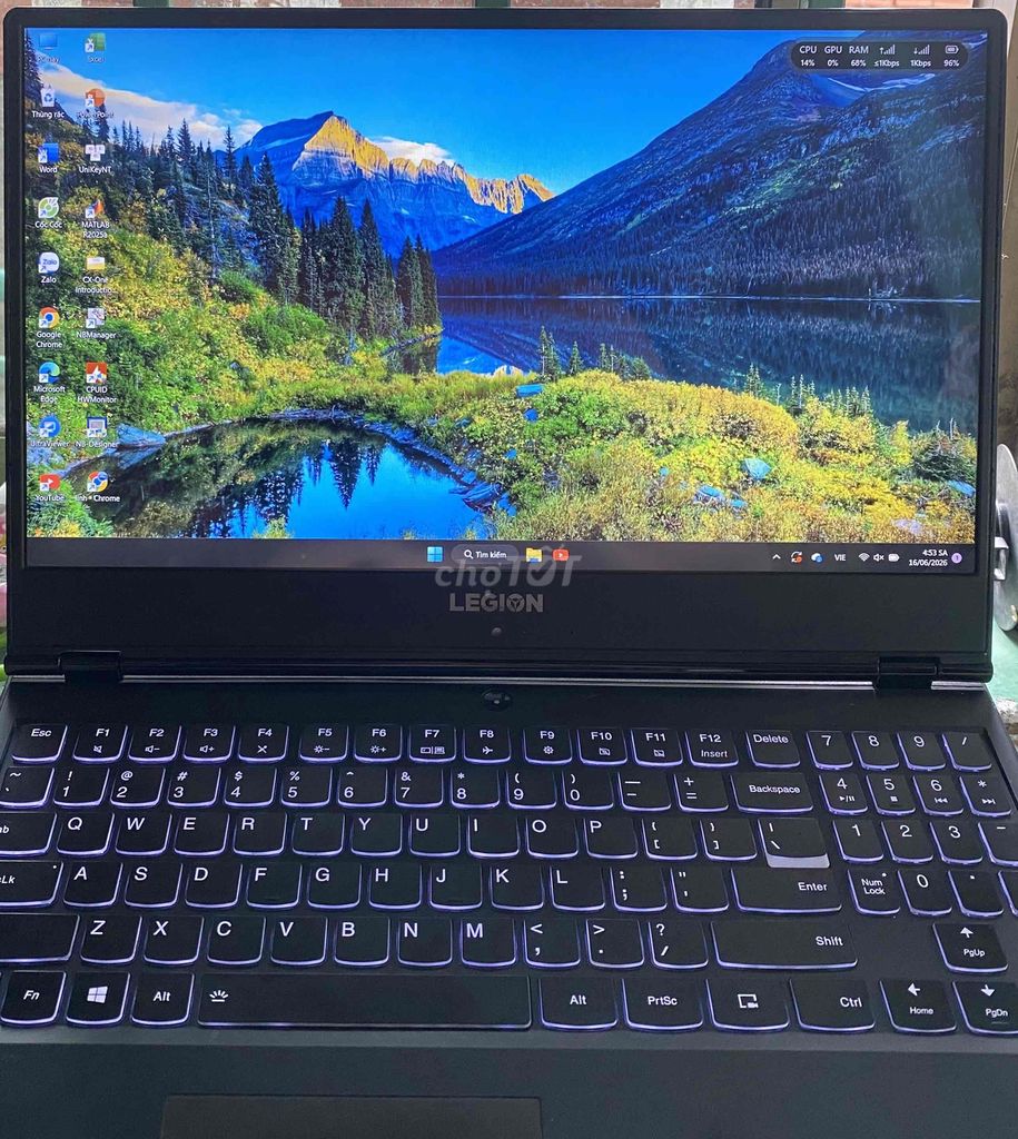 Lenovo Legion Y530 i7-8750H 8GB Đen Like New. Mua bán Laptop tại Quận Gò Vấp Tp Hồ Chí Minh được đăng bởi Vulinh hình 1