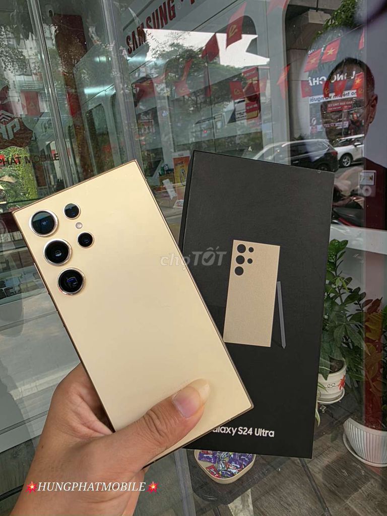 S24 ULTRA 5G BẢN 512G SSVN 2 SIM FULBOX ZIN ÁP 99%. Mua bán Điện thoại tại Quận Đống Đa Hà Nội được đăng bởi HƯNG PHÁT Mobile hình 1