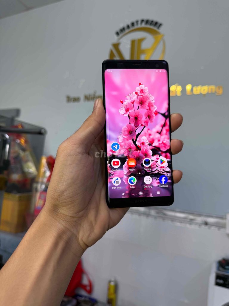 Sony XZ3 64GB Đen. Mua bán Điện thoại tại Huyện Châu Thành Đồng Tháp được đăng bởi Điện Thoại Giá Tốt hình 1