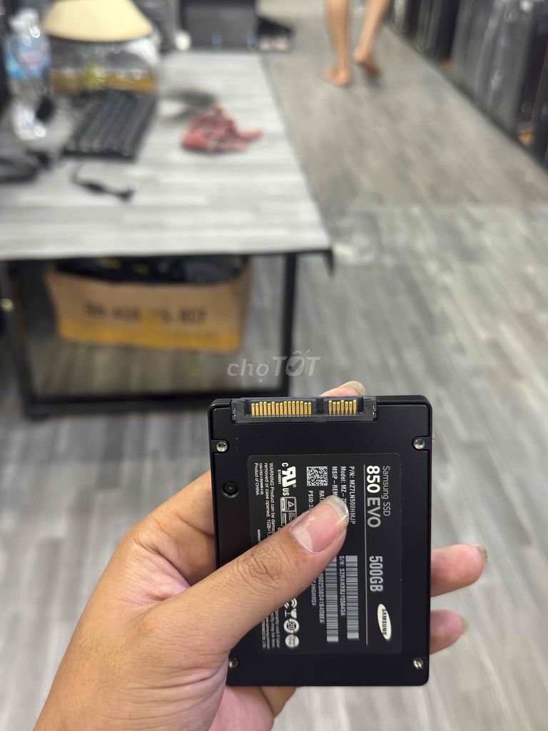 Ổ CỨNG SSD 500GB SAMSUNG 850 EVO CHO ANH EM DÙNG. Mua bán Linh kiện (RAM, Card...) tại Quận Phú Nhuận Tp Hồ Chí Minh được đăng bởi tiến tài 770 nguyễn kiệm p4 quận phú nhuận hình 3