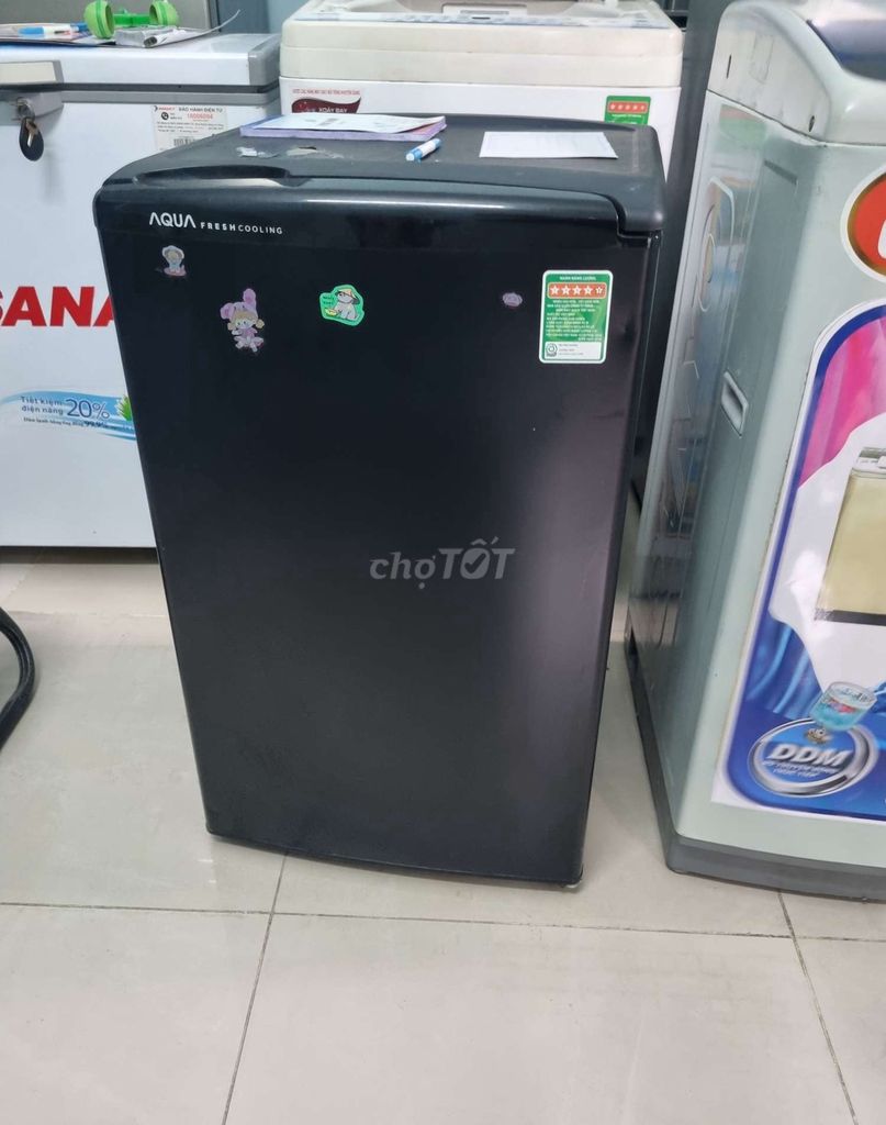 Thanh lý tủ lạnh Aqua 90L zin màu đen siêu đẹp