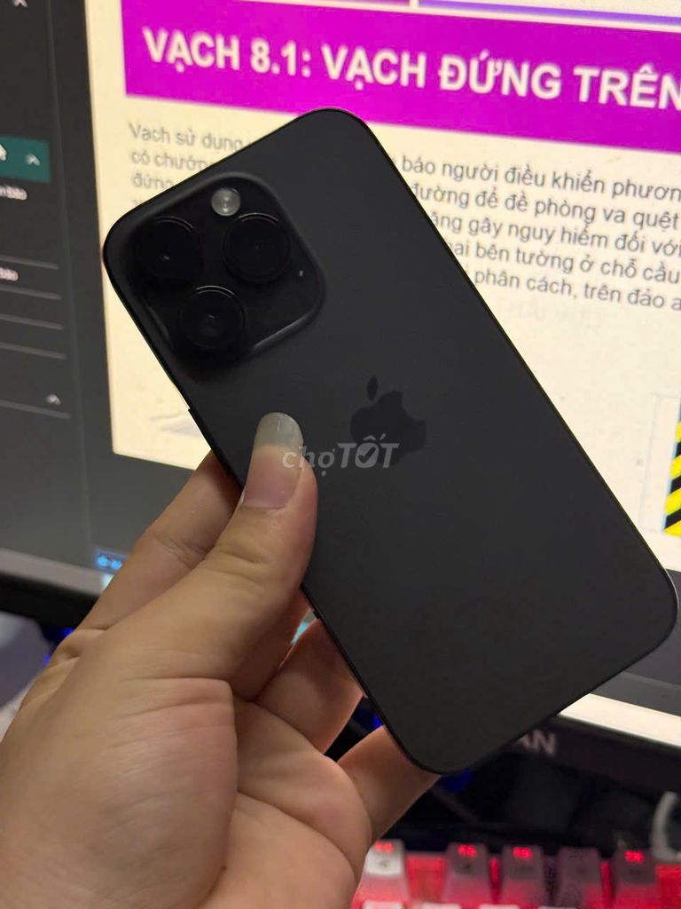 💖iphone 14 pro quốc tế 128gb thay màn oled mượt . Mua bán Điện thoại tại Quận Thanh Xuân Hà Nội được đăng bởi Thành Vũ Mobile hình 1